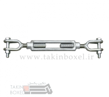 Jaw and jaw turnbuckle  Flat